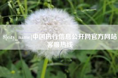 安丘中国执行信息公开网官方网站客服热线