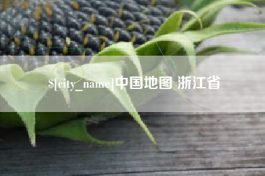 安丘中国地图 浙江省