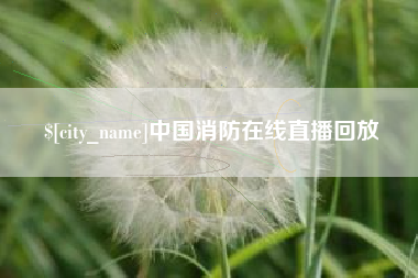 安丘中国消防在线直播回放