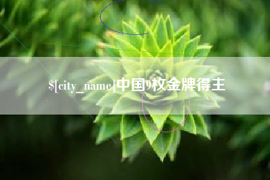 安丘中国9枚金牌得主