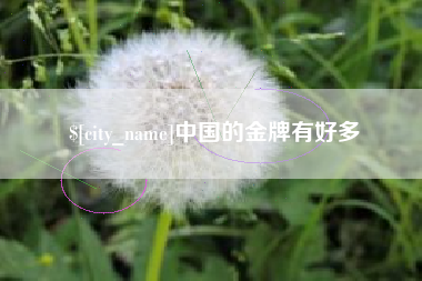 安丘中国的金牌有好多