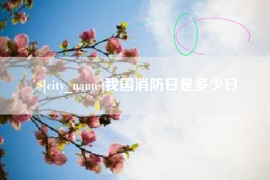 安丘我国消防日是多少日