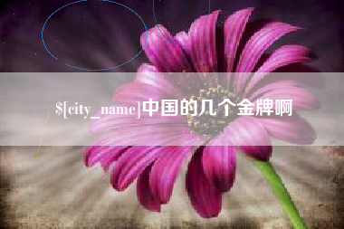 安丘中国的几个金牌啊
