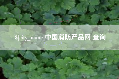安丘中国消防产品网 查询