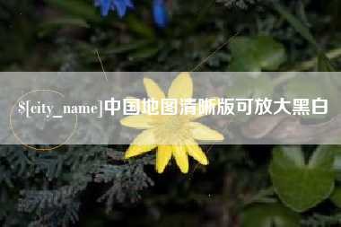 安丘中国地图清晰版可放大黑白
