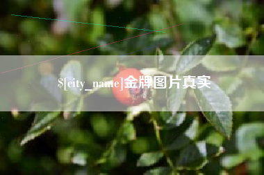 安丘金牌图片真实