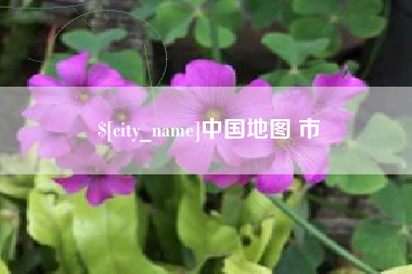 安丘中国地图 市