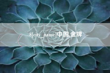 安丘中国,金牌