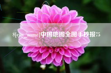 安丘中国地图全图手抄报75