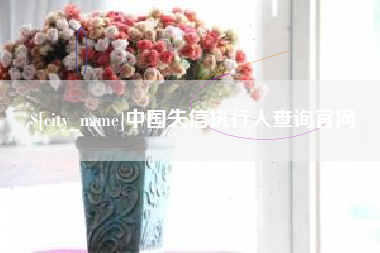 安丘中国失信执行人查询官网