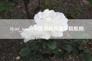安丘中国消防救援学院航拍